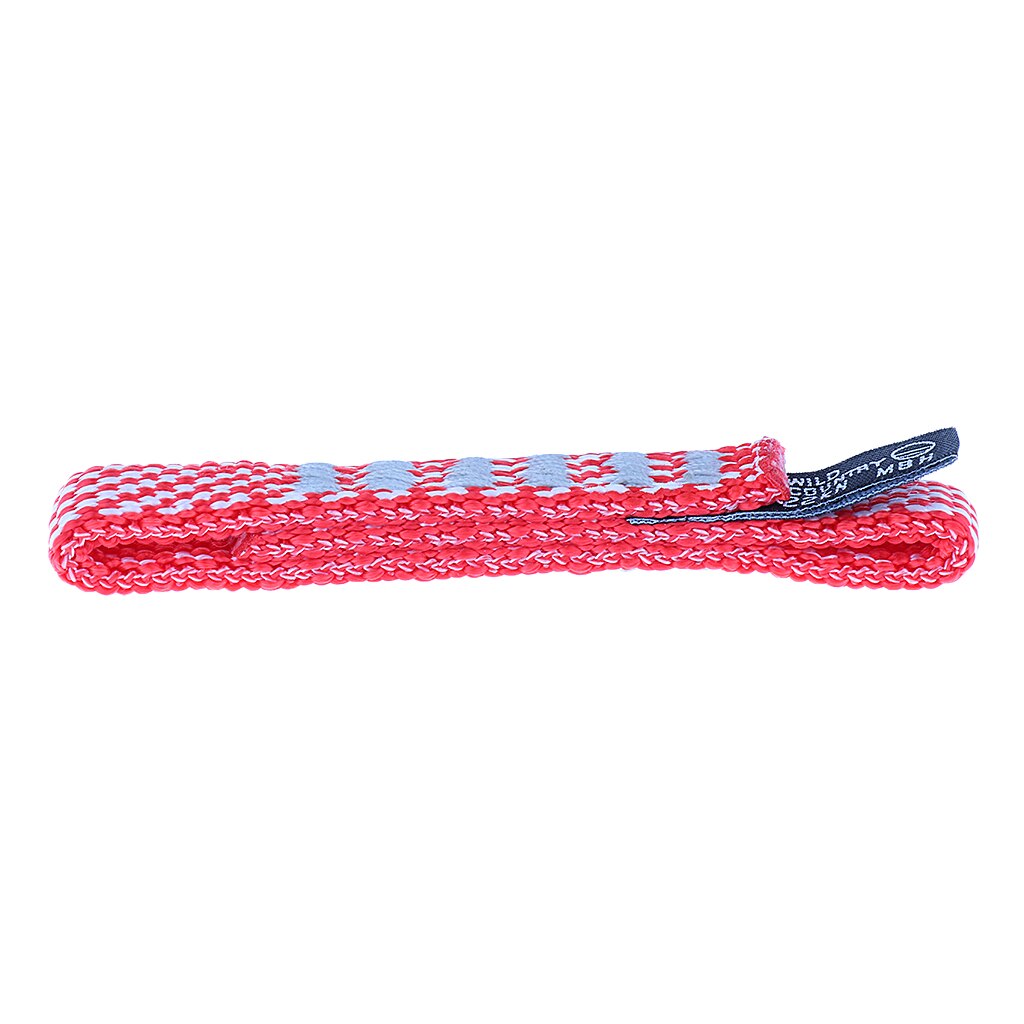 22KN 3.9 ''/7.9'' Nylon Quickdraw Touw Spanband Voor Klimmen Emergency: Red 10cm