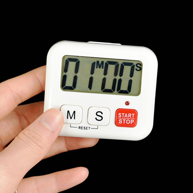 Digital LCD Magnetic Kitchen Training Sports Timer Counter Countdown Up 99 Minutes Kitchen Alarm Clock Sports Timers