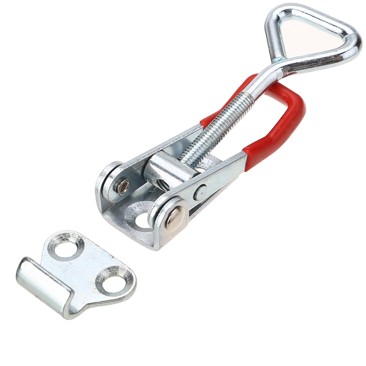 2pcs Toggle Clamp Horizontale Klem Kabinet Dozen Deurkruk Toggle Klink Catch Lock Klem Hasp Verstelbare