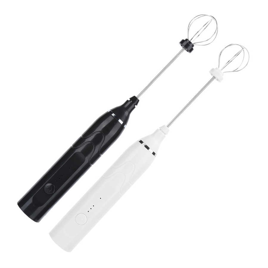 USB elektryczny spieniacz mleka 3 prędkości spieniacz cappuccino ekspres ręczny trzepaczka robić jajek kawy czekolada mieszalnik