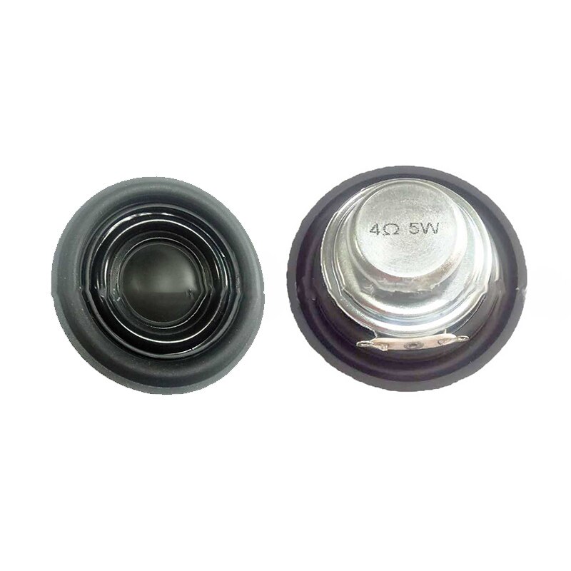 40mm gamme complète ordinateur Portable Mini haut-parleur bricolage haut-parleur extérieur Subwoofer voiture magnétique 4 Ohm 5 W forme ronde