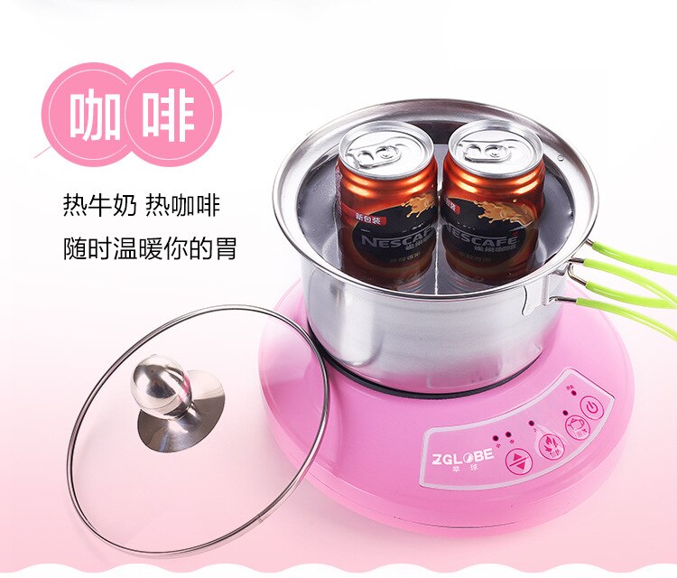 Mini Miniscule Electric Induction Cooker Small Power Fire Boiler for Domestic Milk Multicooker Tea Stove Students' Dormitory