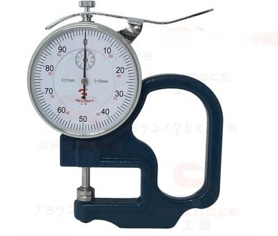 0-25MM thickness gauge thickness meter dial tester measuring tool: 30030036-03  0-10MM