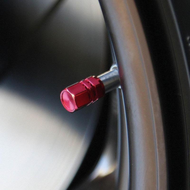 4pcs 5Colors Automotive Aluminum Alloy Valve Cap Personal Tire Cap Decorate And Protect Your Car Wheels Tires Part