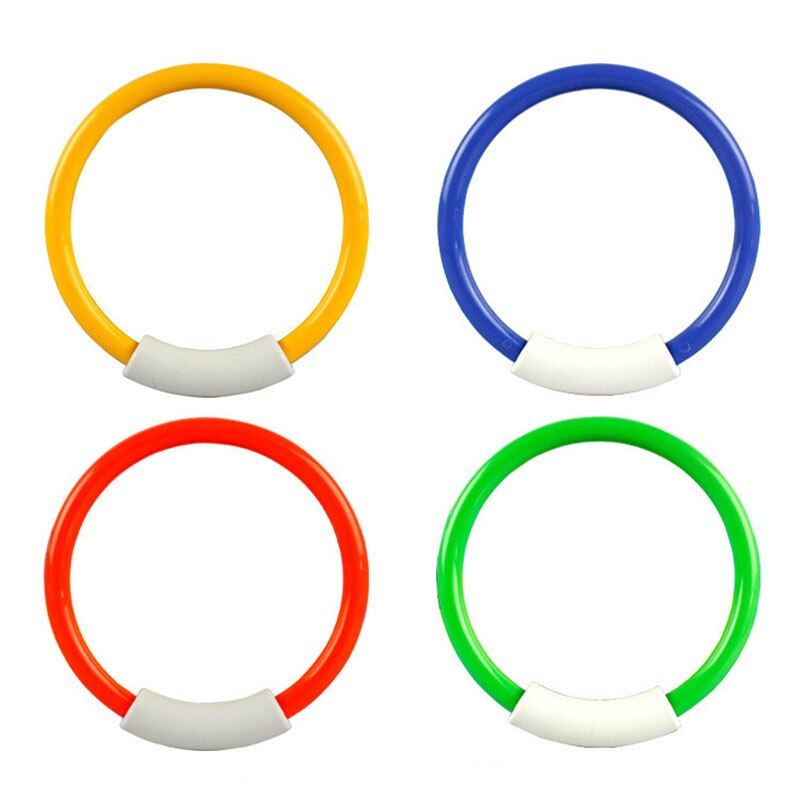 Zomer Zwembad Duiken Speelgoed Kinderen Exotische Duiken Ring Speelgoed Zwembad Duiken Ring Water Speelgoed Kinderen Zwemmen P: Light Yellow