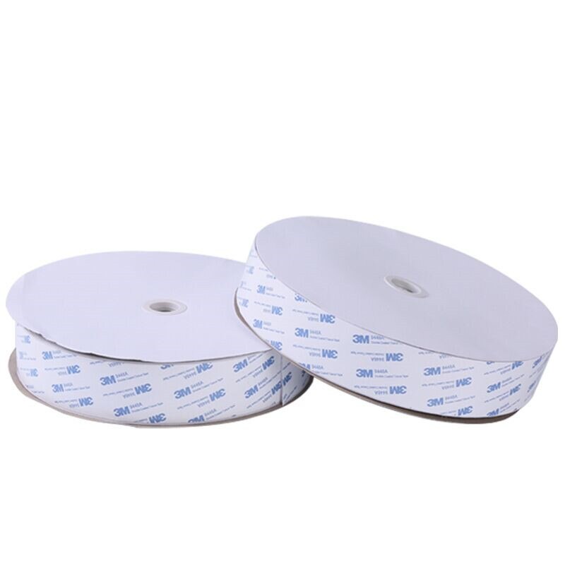 Klittenbandsluitingen Lijm 16/20/25/30/50Mm Zelfklevende Sluiting Tape Klittenband Magic tape Sticker Met Lijm Voor Diy: 50MM WHITE