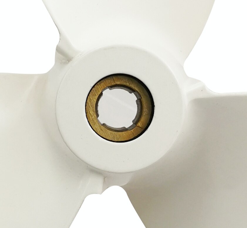 Hélice Hors-Bord 13 1/2 X 19 En Acier Inox – Pour Yamaha 50-130 CV – 15 Cannelures RH