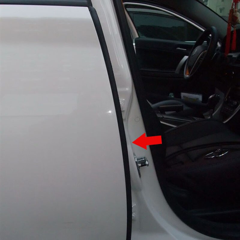 2 x 80cm b søyle type bil gummitetning stripe vindtett støvtett støvtett epdm tetningsstrimler bil styling for auto bildørkant