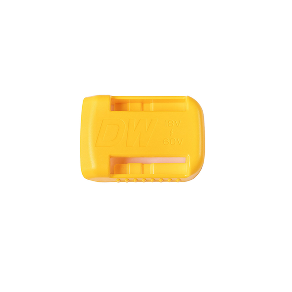 1/2/3pcs for Dewalt 18V 20V 60V Battery Holder Wall Storage Mounts Stander Mount Display Hanger Dock Battery Belt Buckle Yellow: 1  pc yellow