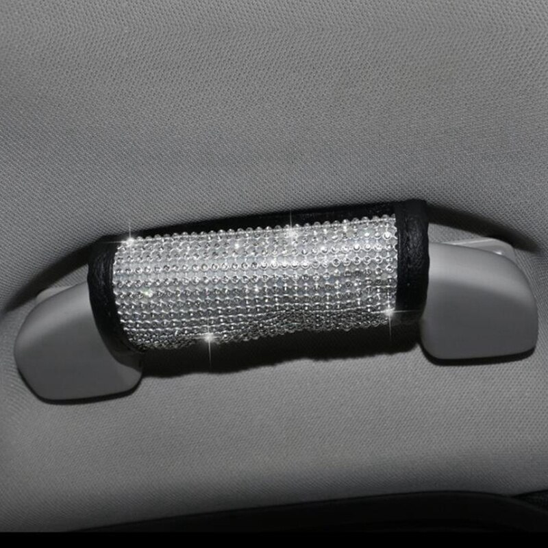 Crystal Autogordel Cover En Gear Handvat Handschoenen, Handrem Cover En Deur Handvat Handschoenen, algemene Auto-onderdelen 5 Stks/set
