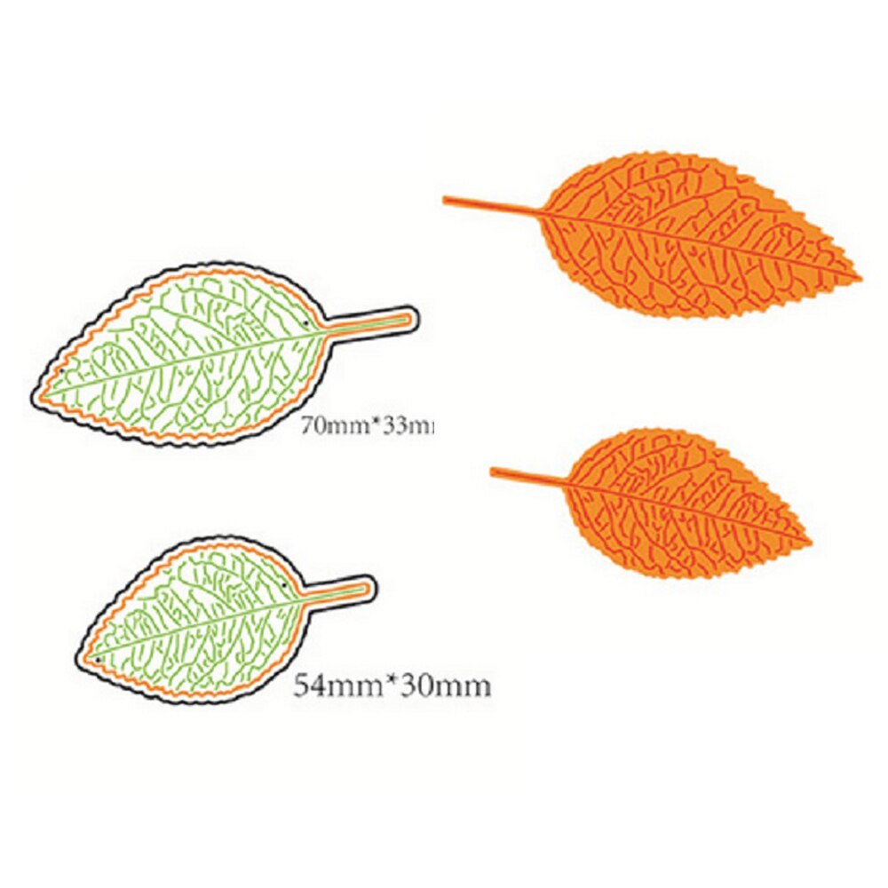 RX Rose leaf frame Scrapbooking Metalen Stansmessen Stencil voor DIY Fotoalbum Decor Papier Kaarten Maken Craft Embossing sterft