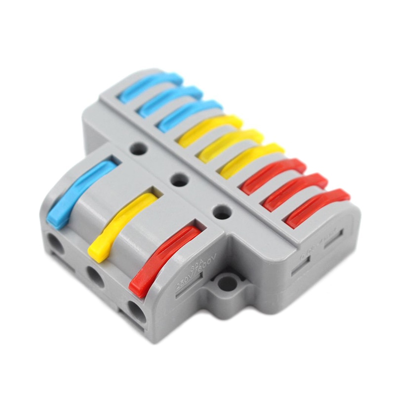5/10 stücke Draht Stecker YJ-933 Universal Verdrahtung Mini Schnelle Elektrische Kabel Stecker Push-in Leiter LED Lampe Terminal Block