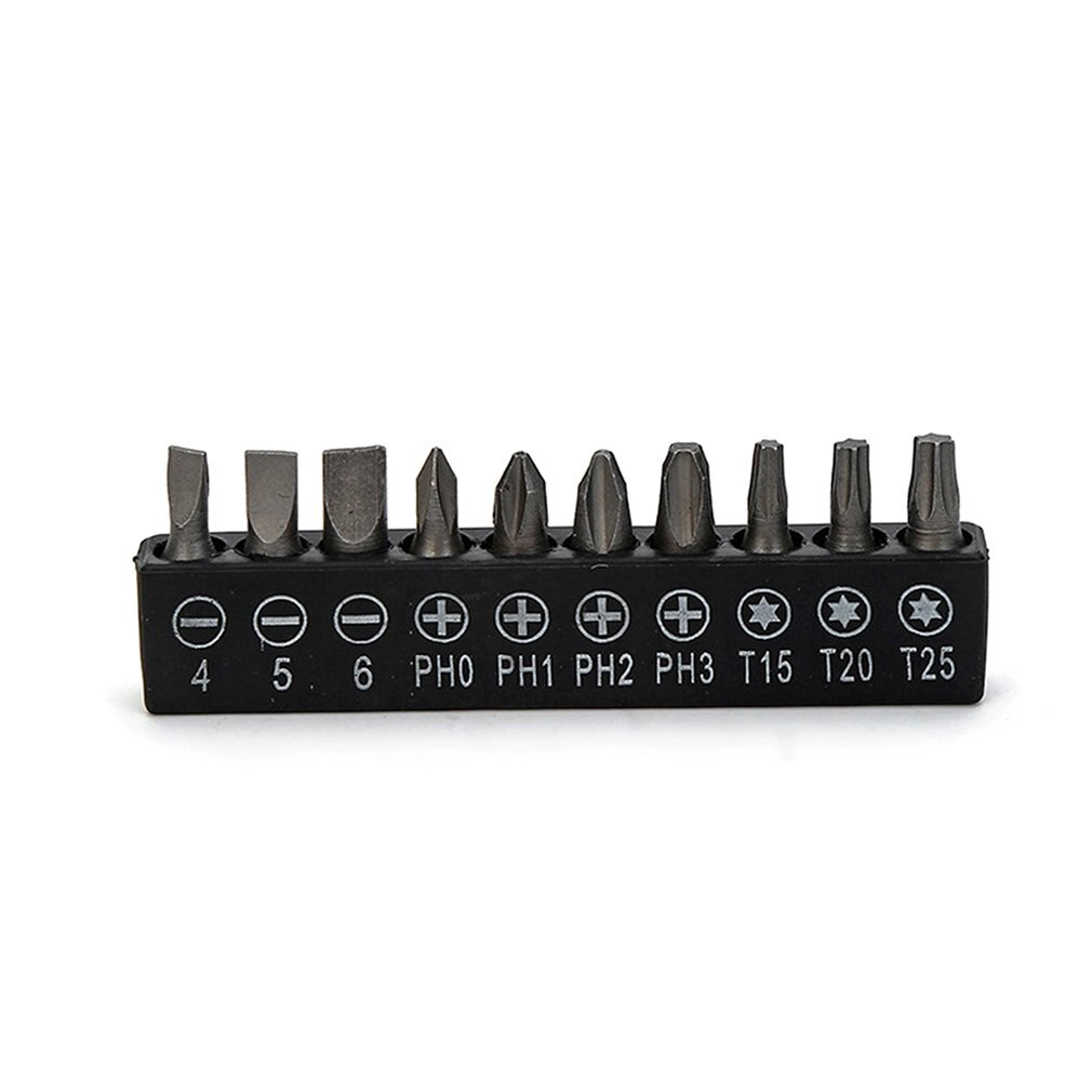 10PCS/SET Lengthened Cardan Soft Shaft Screwdriver Set Head Connecting Rod Electric Drill Connecting Shaft Tool Parts