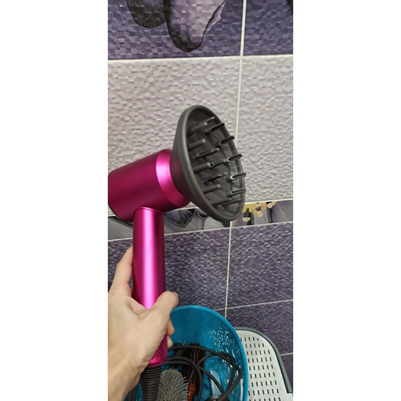 Anti-flying Nozzle Attachment Tool Hair Dryer Flyaway Attachment HD01 Smooth Shiny Finish Coanda Effect HD02 salon accessories