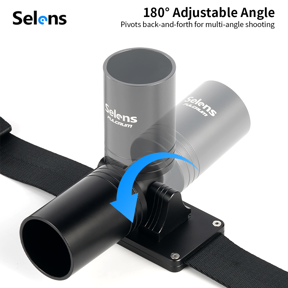 Selens Adjustable Camera Gimbal Belt Gimbal Stabilizer Weight Support Hip Belt Waist Mount for Long Standing Filming Compatible