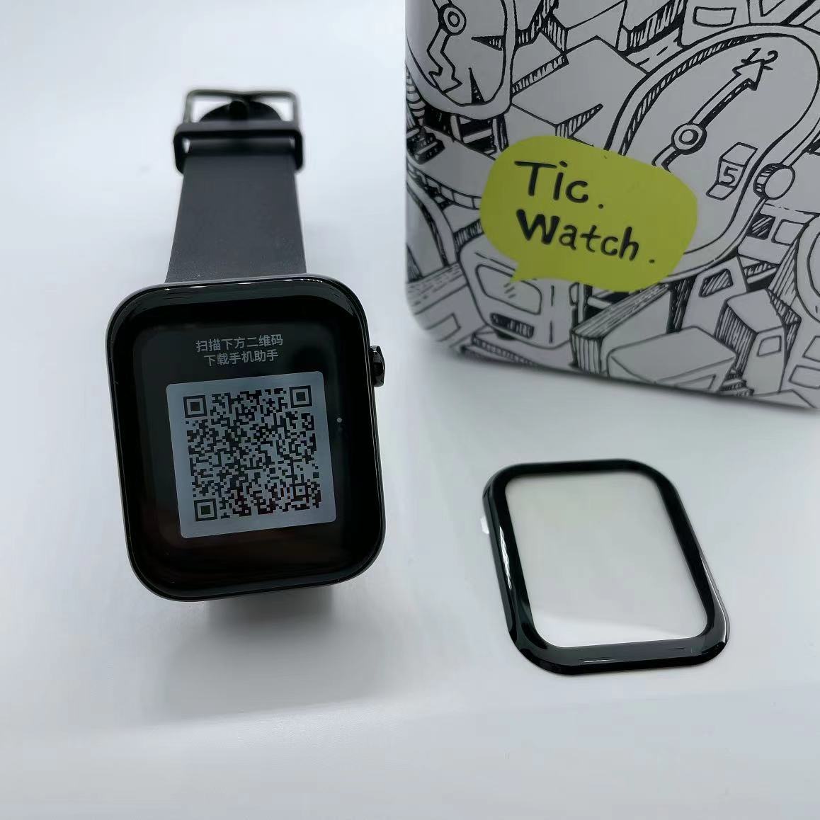 3D Volledige Edge Zachte Beschermende Film Cover Bescherming Voor Ticwatch Gth Smartwatch Screen Protector Voor Ticwatch Gth Smart Watch