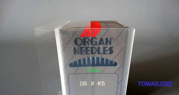 DBXK5-agujas de bordado para máquina de bordar, OrganTitanium japonés, para TAJIMA, BRUDA, TOYOTA, MELCO, HAPPY, MEISTERGRAM, 10 Uds.