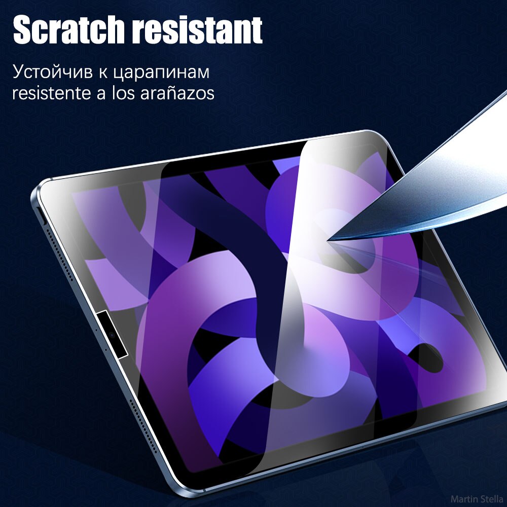 Osłona ekranu dla Ipad Air 5 4 2022 Pro 11 2020 9.7 Cal szkło hartowane dla Ipad 10.2 Mini 6 3 2 6th 5th Gen hartowane