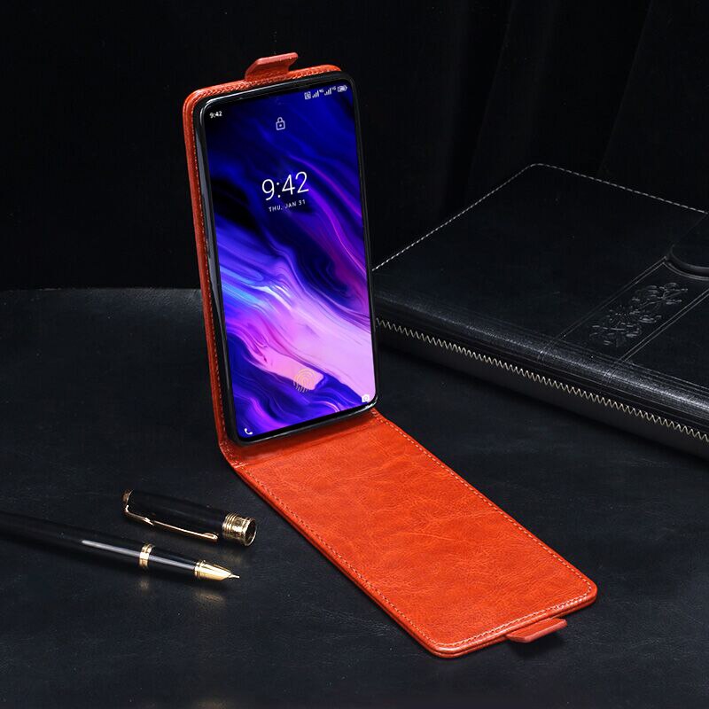 Haut vers le bas étui pour UMIDIGI S5 Pro 6.39 pouces téléphone sac étui Vertical rabat housse en cuir pour UMIDIGI S5 Pro étuis Premium