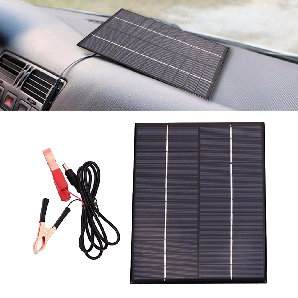 5.5W 12V Solar Power Panel Voor Een Camper, Caravan, Camper, Boot, Auto, auto 12V Systeem