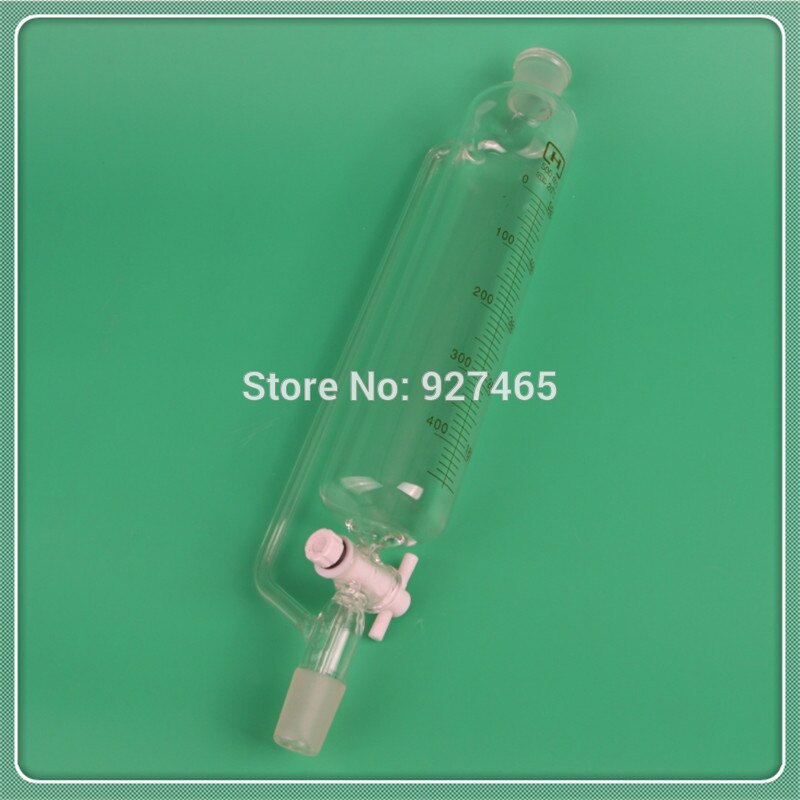 500 ml Konstante Druck Trichter, Separatory Trichter Konstante Druck mit PTFE wasser-hahn und skala, 24/29 gemeinsam