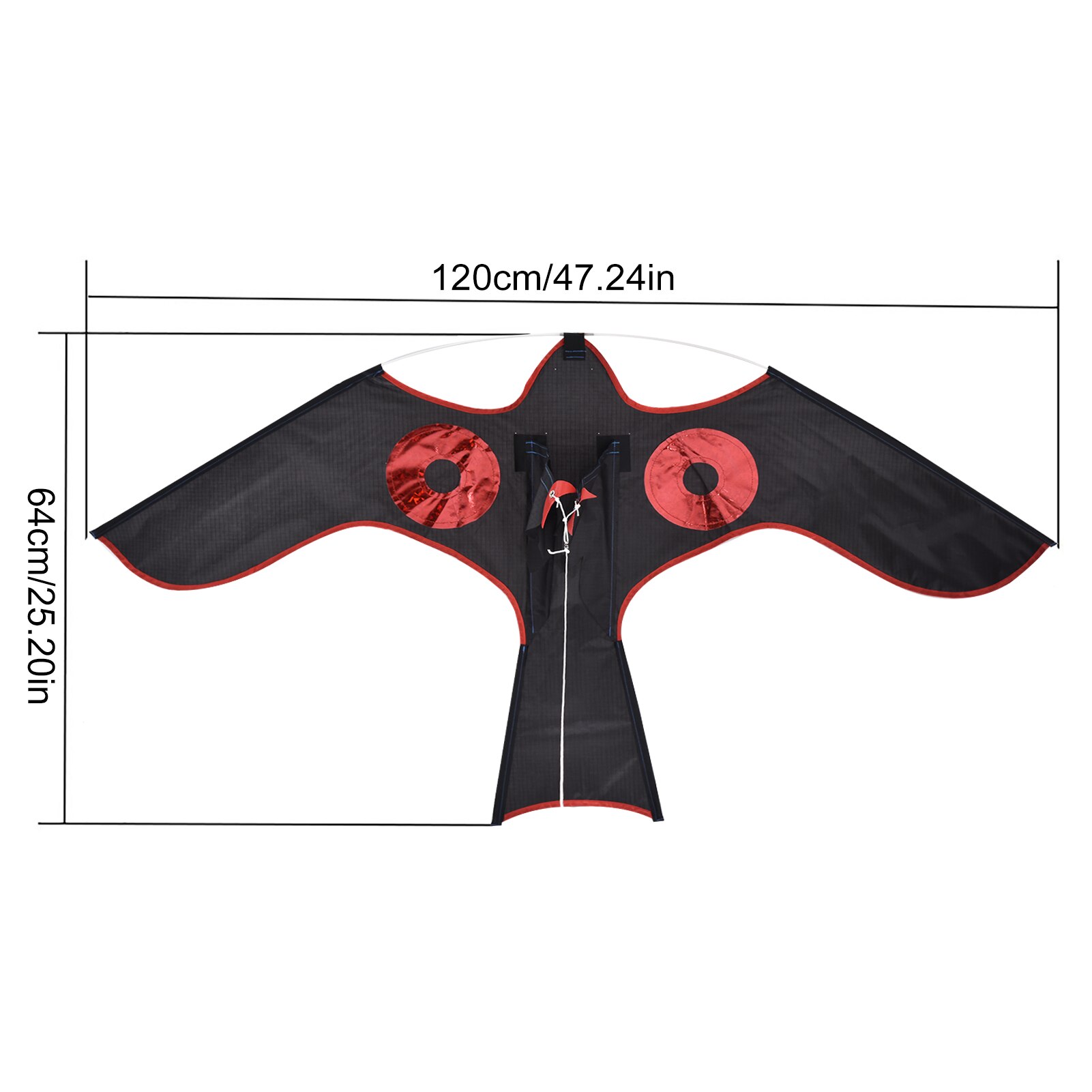 Vogel Scarer Emulatie Flying Hawk Vogel Vlieger Voor Tuin Vogelverschrikker Yard Home Wind Makkelijk Te Vliegen Vogel Repeller Voor Yard boerderij: 04