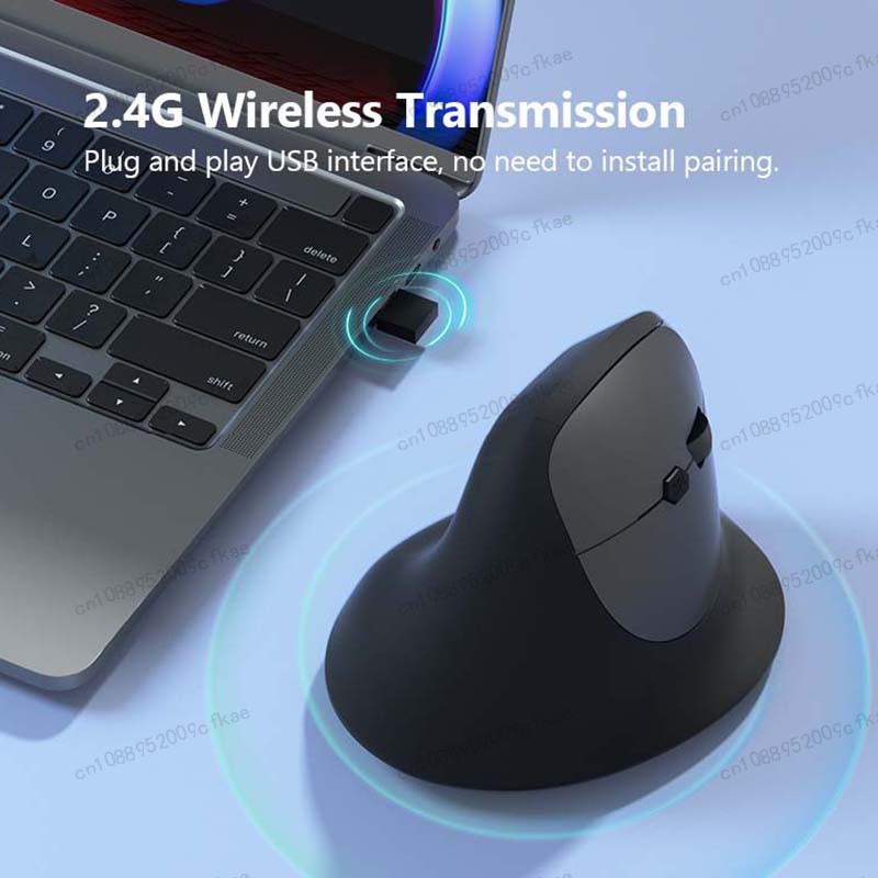 Xiaomi Bluetooth Vertical Mouse Tri-Mode Ergonomic 9600 DPI Adjustable Optical Silence Gaming Mouse Office Dormitory Comfortable
