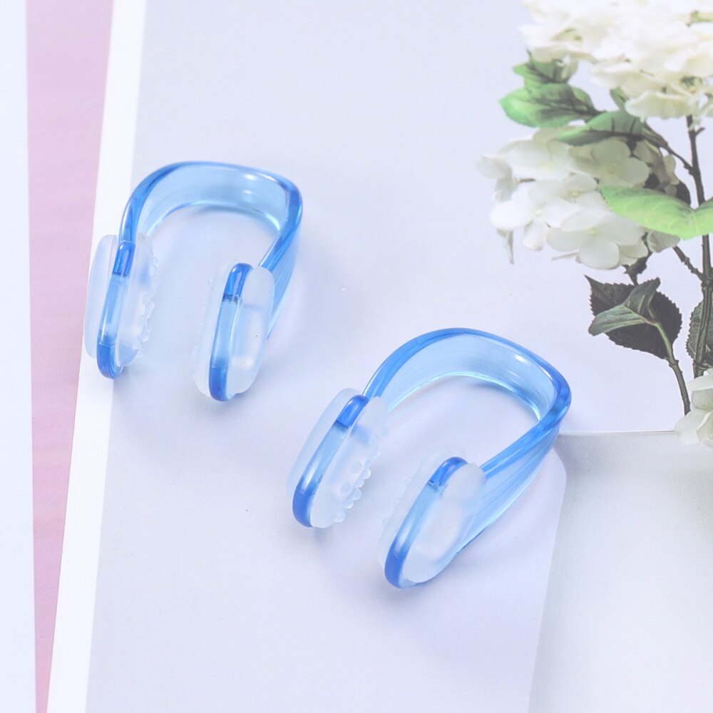 10 Pcs Volwassenen Unisex Zwemmen Neus Clip Neus Bescherming Siliconen Zwembad Accessoires Voor Duiken)