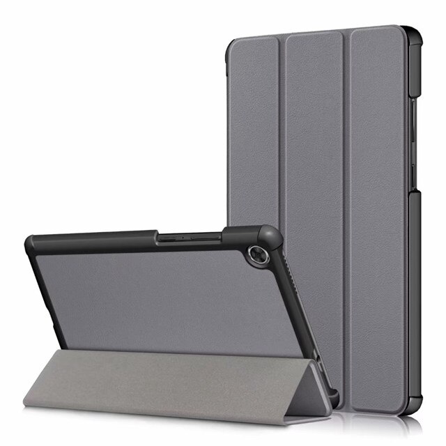 iBuyiWin Megnetic Case For Lenovo Tab M8 TB-8505F TB-8505X 8.0 inch Tablet Funda Capa Cover for M8 FHD TB-8705F/8705N Stand Case: Gray