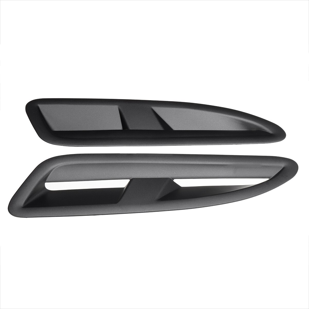 Left+Right XKR Style Universal Car Front Hoods Bonnet Vents Air Outlet Cover Trim For Jaguar XKR XK8 ABS Bonnet Vent Hood Cover