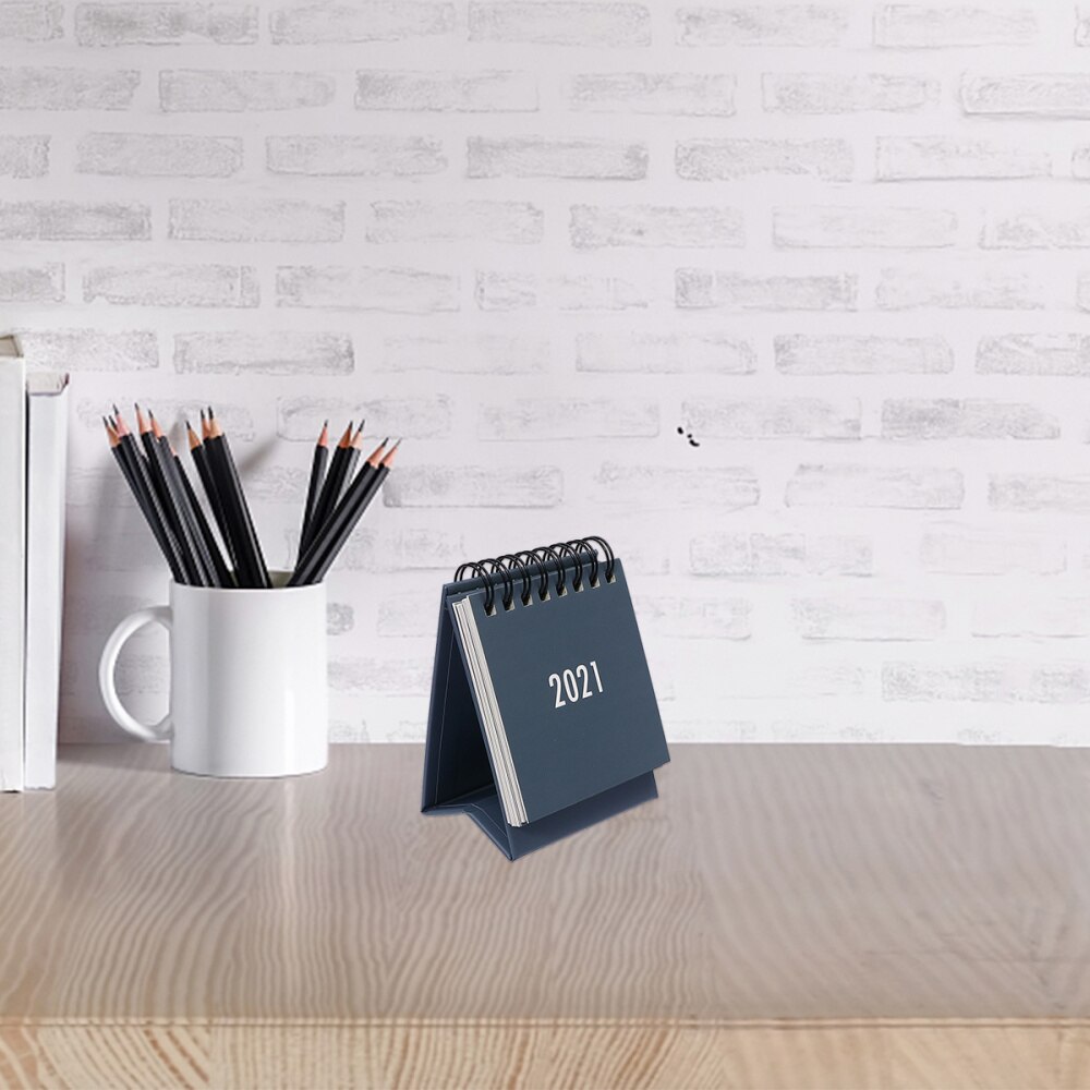 1Pc Kalender Effen Kleur Creatieve Desk Memo Schema Kalender Tafel Kalenders Voor Kantoor