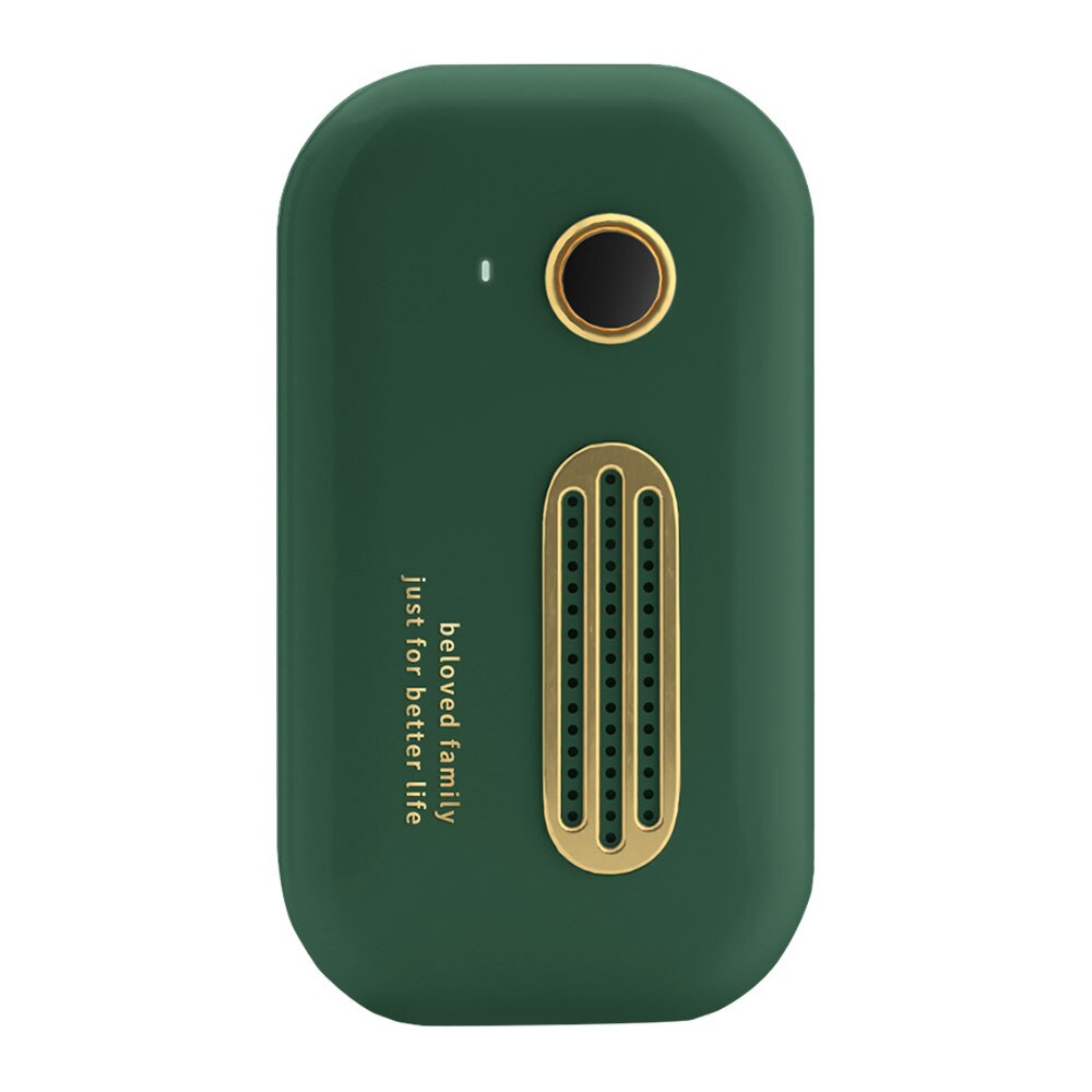 Ozone Sterilizer Mini Air Purifier Refrigerator Sterilizer Food Freshener Car Wardrobe Shoe Cabinet Deodorizer Ozone Generator: Green