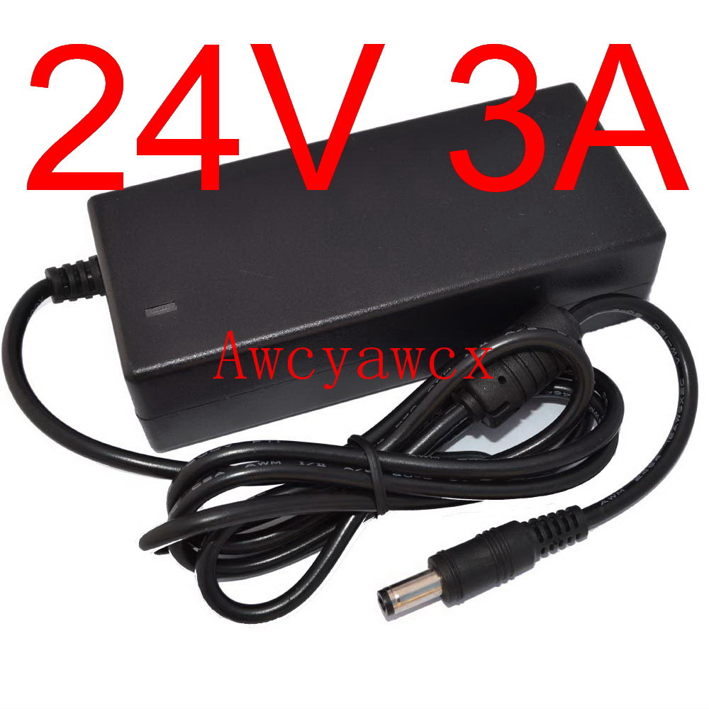24V 3A 3000mA AC/DC Charger Adapter Power Supply Power Cord for Logitech Racing Wheel G25 G27 G29 G920 G923 G940 Logitech GT