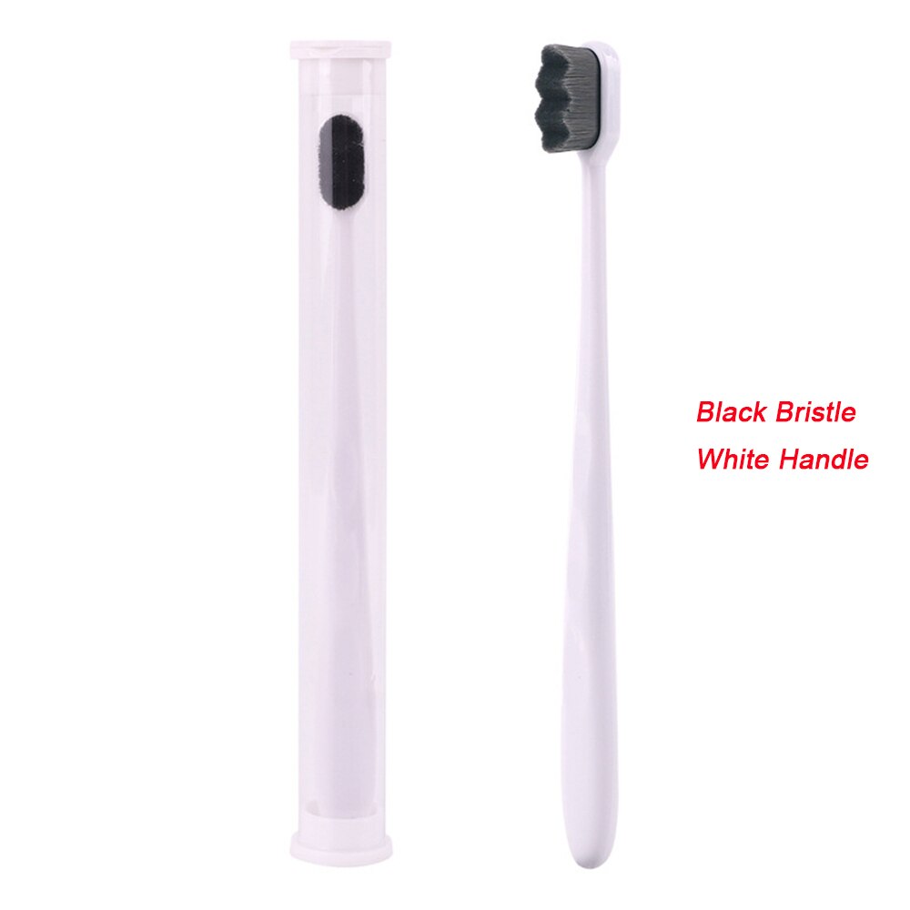 1PC Portable Ultra-fine Super Soft Bristle Adult Toothbrush for Sensitive Gums and Teeth Eco-friendly Brushes Oral Care Supply: Type2