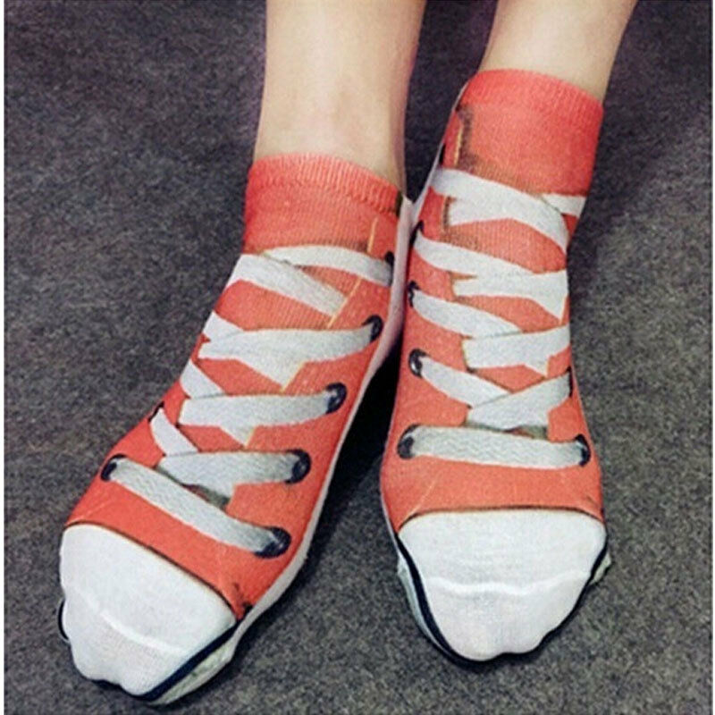 Chaussettes 3D drôles nouveauté Bacon doux imprimé Art cheville chaussettes porc dollars viande chaussettes: 03