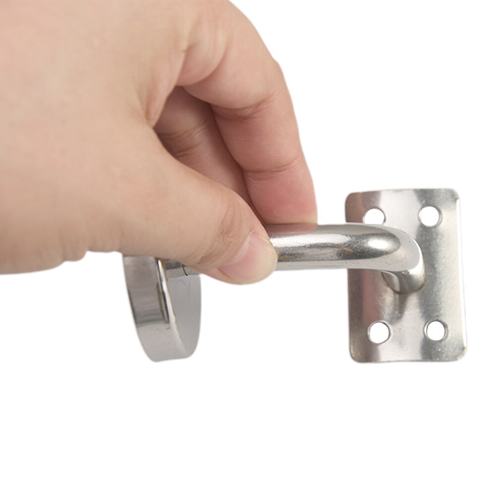 90 Degrees shape Stainless Steel Wall Support Ladder Wall Handrail Stairway Accessories Wall Support holder rack