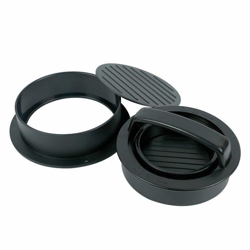 1 conjunto de acessórios de cozinha hambúrguer fabricante imprensa chef hambúrguer costeletas carne grill hambúrguer imprensa patty fabricante molde gadgets cozinha: Default Title