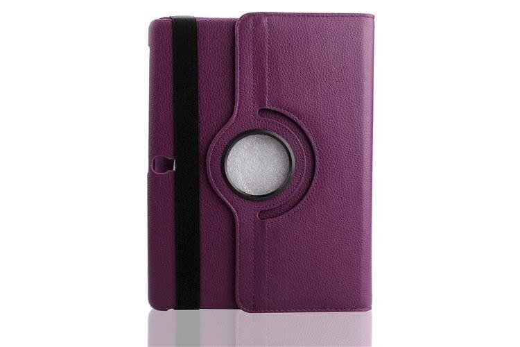 Case For Samsung Galaxy Tab S 10.5 SM-T800 T805 Tablet PU Leather Case Cover Stand for Samsung Galaxy Tab S 10.5" Tablet Case: Purple