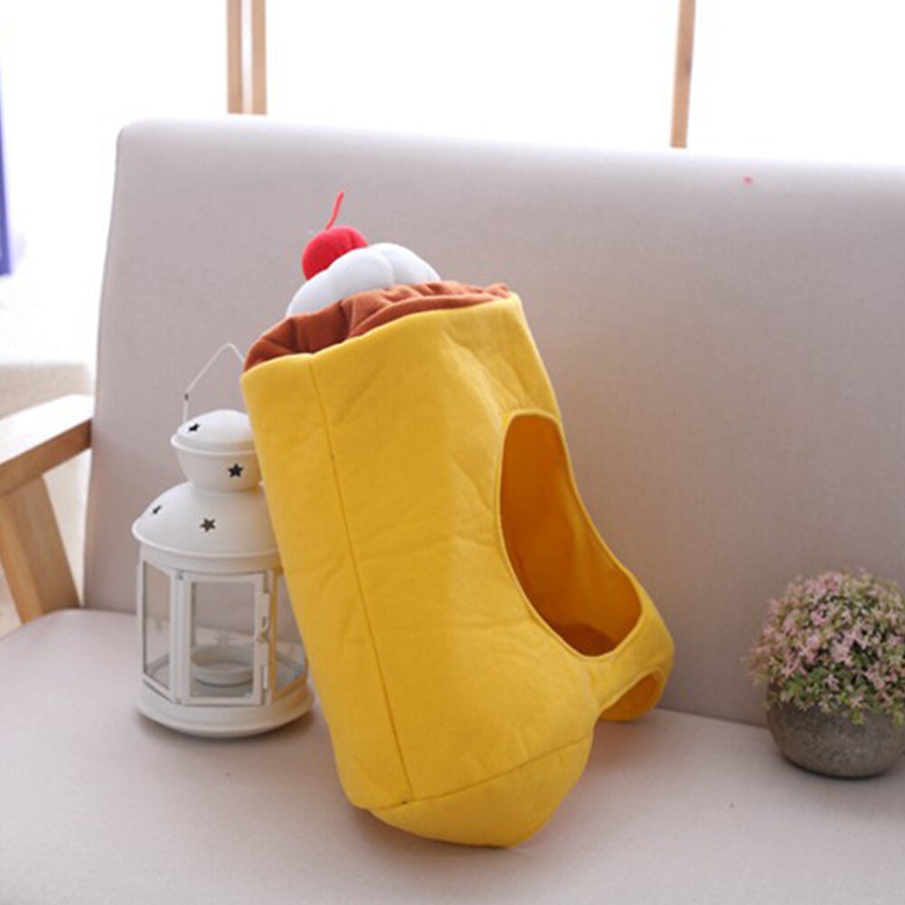 Cute Salt Fish Shape Soft Warm Earflap Hat Beanie Cap Party Photo Props