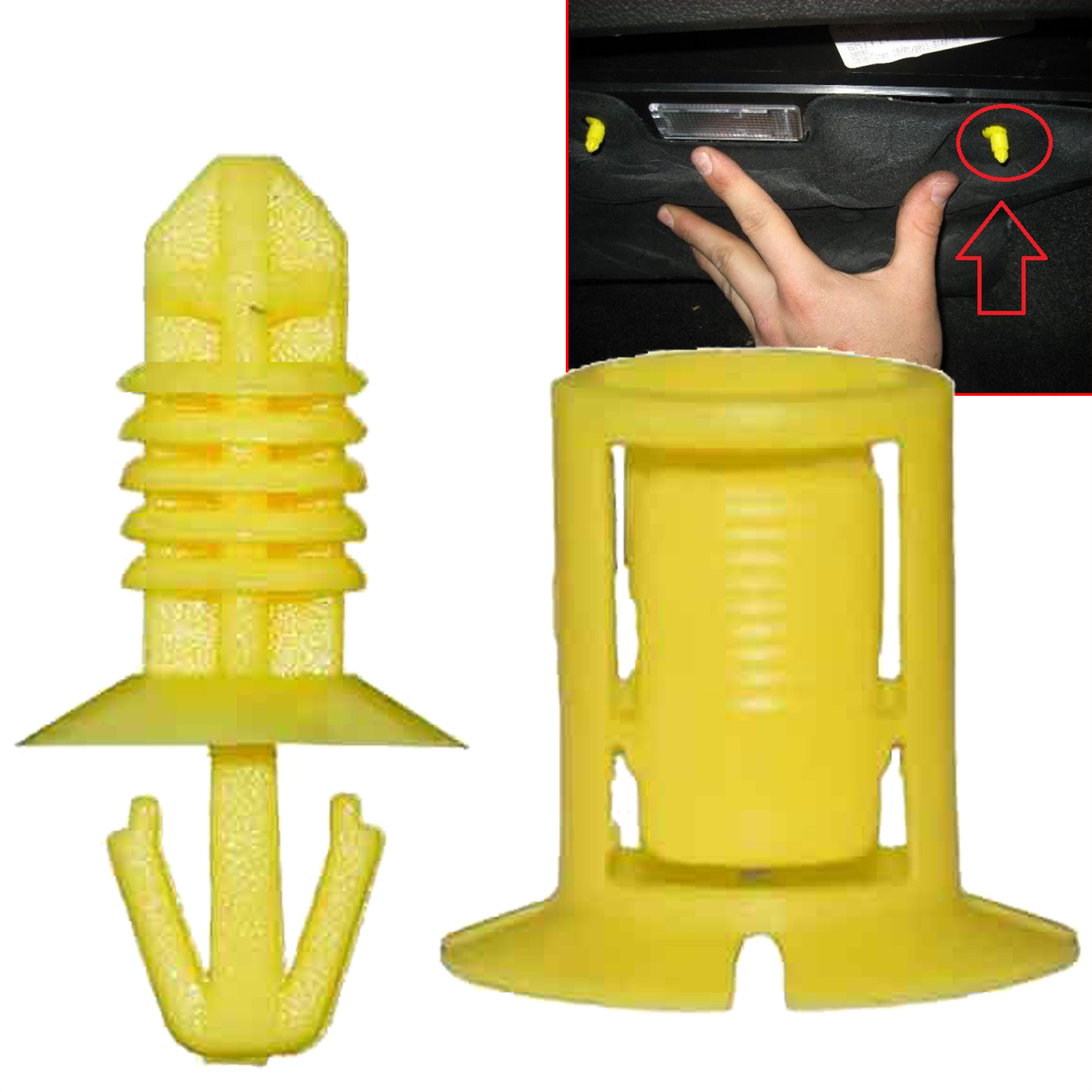 Front Dash Insulator Fastener Copilot Fuse Box Cover Plate Pin Clips For Ford Fiesta Kuga Focus MK2 MK3 Mondeo MK4 C-MAX S-MAX
