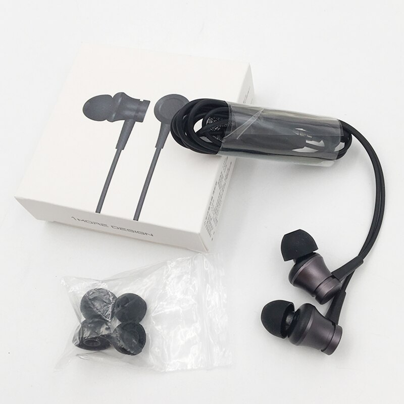 Xiaomi mi In Ear basic Earphones mobile phone Headset Piston Fresh Version with Mic For Redmi note 7 8T 8 k20 k30 pro MP4 MP3 PC: Black