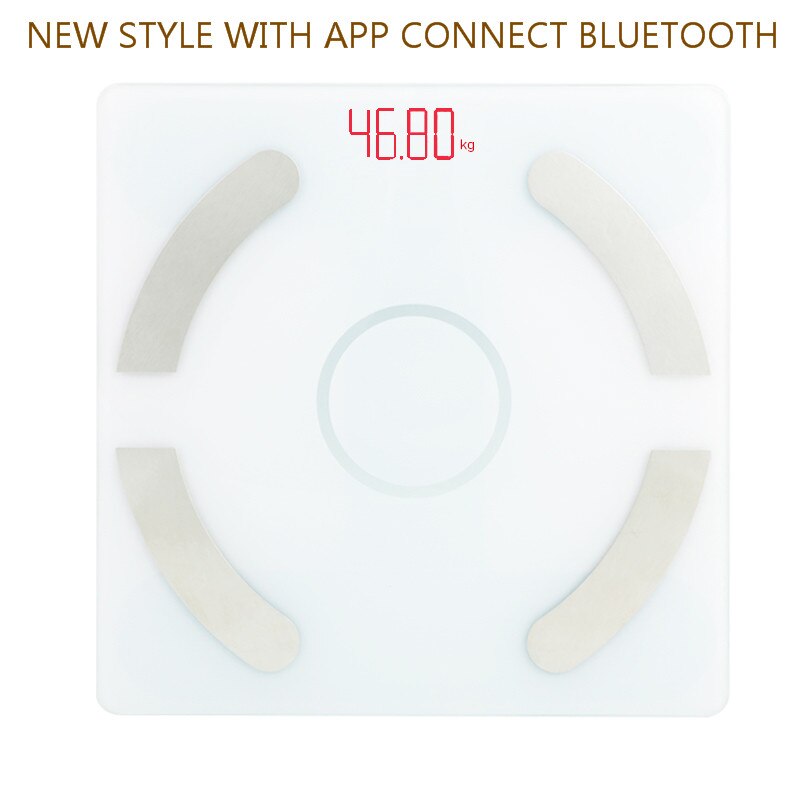 Intelligent Body Scale LCD Digital Wireless Bluetooth Reciver Weight Monitor Health Fitness Lose Weight Tools Scale