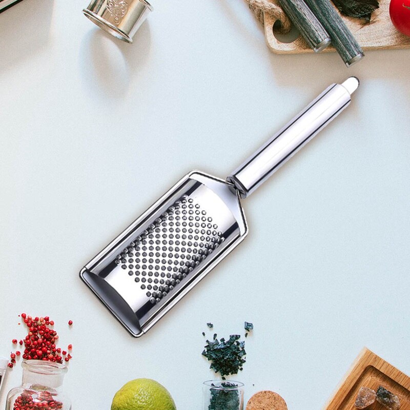 Stainless Steel Cheese Grater Chipper Lemon Peel Polishing Planer Shavings Cheese Slicer Fruit Knife Kitchen Gadget Tools