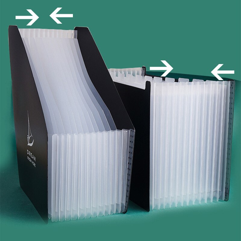 Desktop File Folder A4 Paper Organizer Storage Holder Multilayer Expanding Box Business File Office Supplies Document Holder