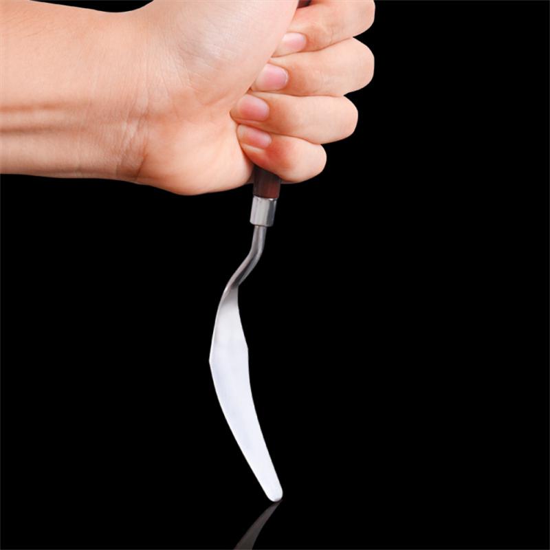 Stainless Steel Oil Painting Knives Artist Crafts Spatula Palette Knife Oil Painting Mixing Knife Scraper Art Tools For