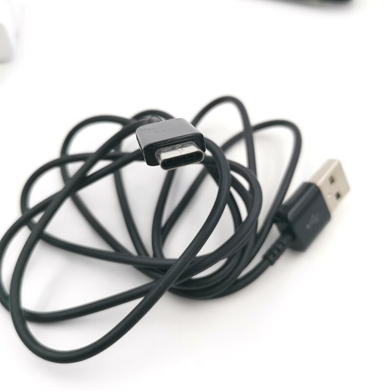 Original para Samsung adaptativo cargador rápido S10 de pared usb de la UE adaptador de tipo C Cable para A70 s9 s8 más s10e Nota 8 10 A50 A60 A80