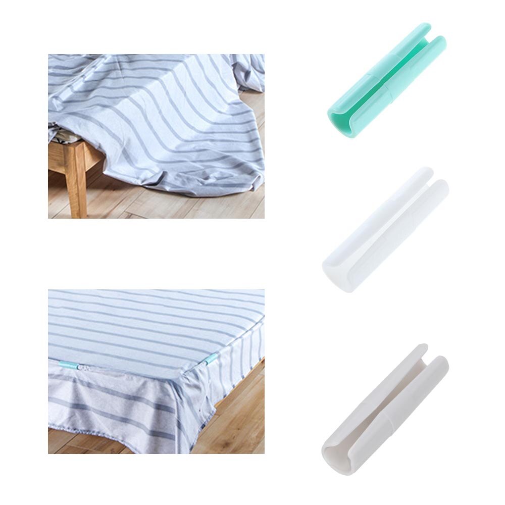 Multifunktionel sengebetræk griberholder 10 stykker / sæt fastgørelsesklip hjemme levende tæpper lagner klip skridsikker klemme