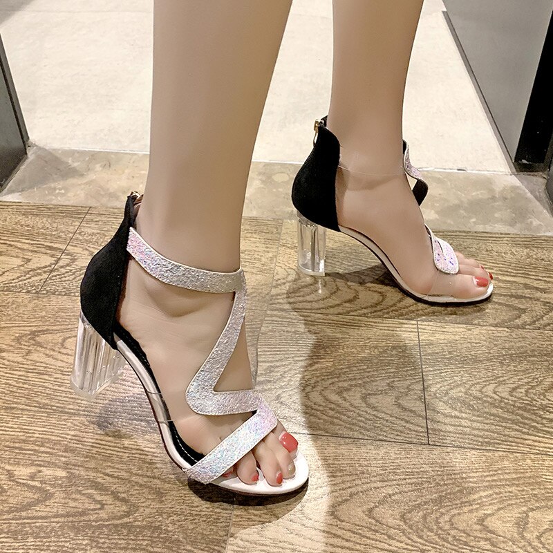 Vrouwen Pompen Vrouw Dikke Vierkante Hakken Schoenen Vrouwen Slip Op Wees Teen Dames Solid Office Comfortabele