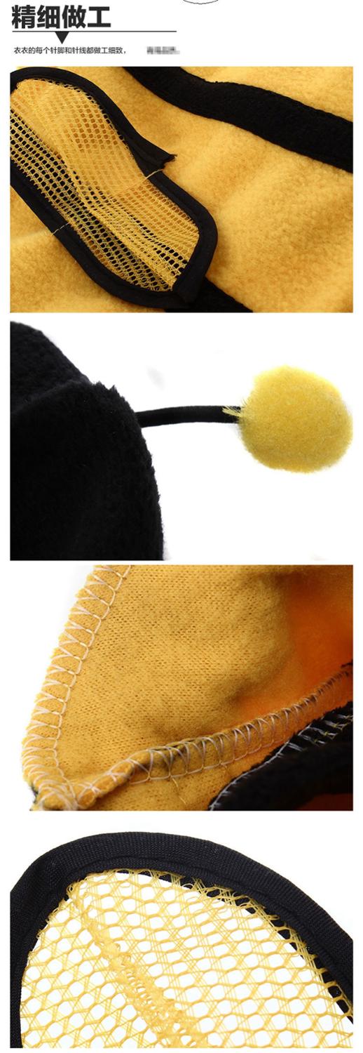 Costume pour chien et abeille, vêtement pour animaux de compagnie, adorable, bourdon, ailes, chiot, HTL-21
