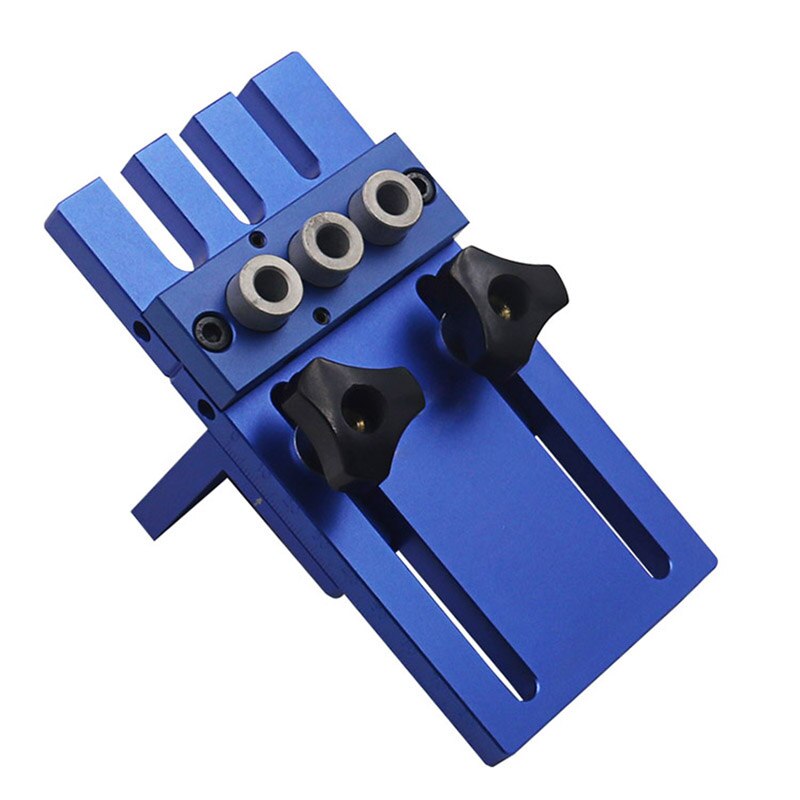 Woodworking Tool DIY Hand Tools Drilling Guide Kit Woodworking Tool 3 in 1 Drilling Locator Drilling Guide Kit